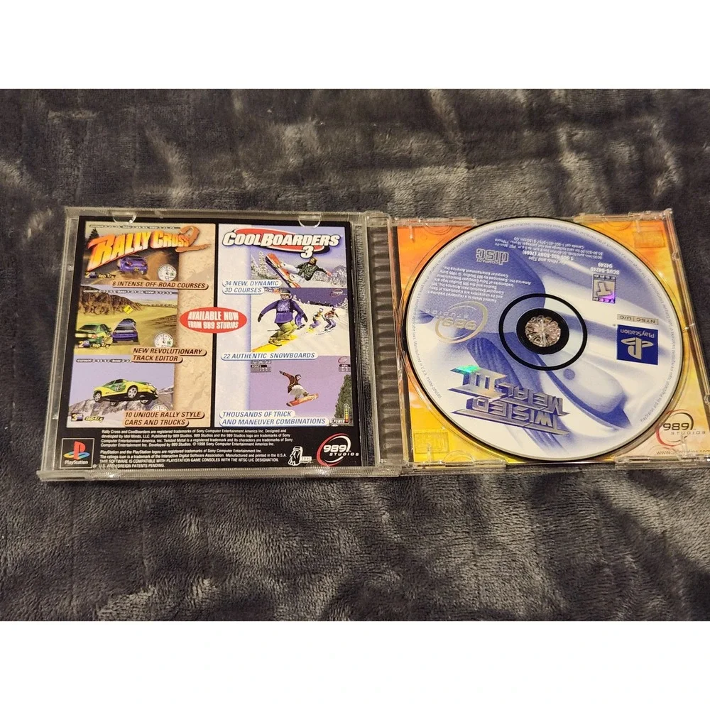 Twisted Metal III Sony PlayStation 1 PS1
